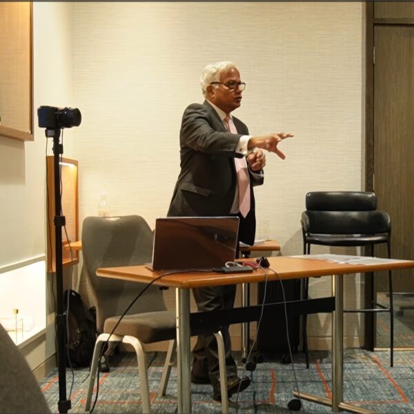 LCCHI lecturer presenting during a Practitioner Diploma weekend